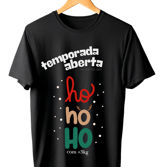 Natal - Camiseta Baby Long Quality