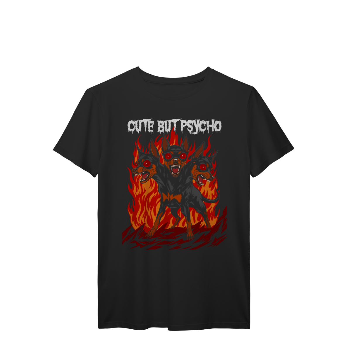 Camiseta Cute but Psycho