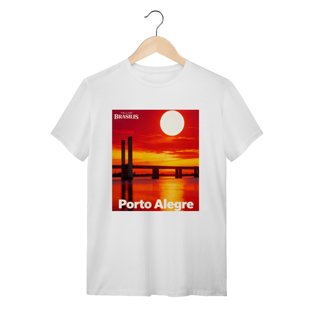 Nome do produto: Por do Sol e Ponte do Guaíba - Porto Alegre - Rio Grande do Sul