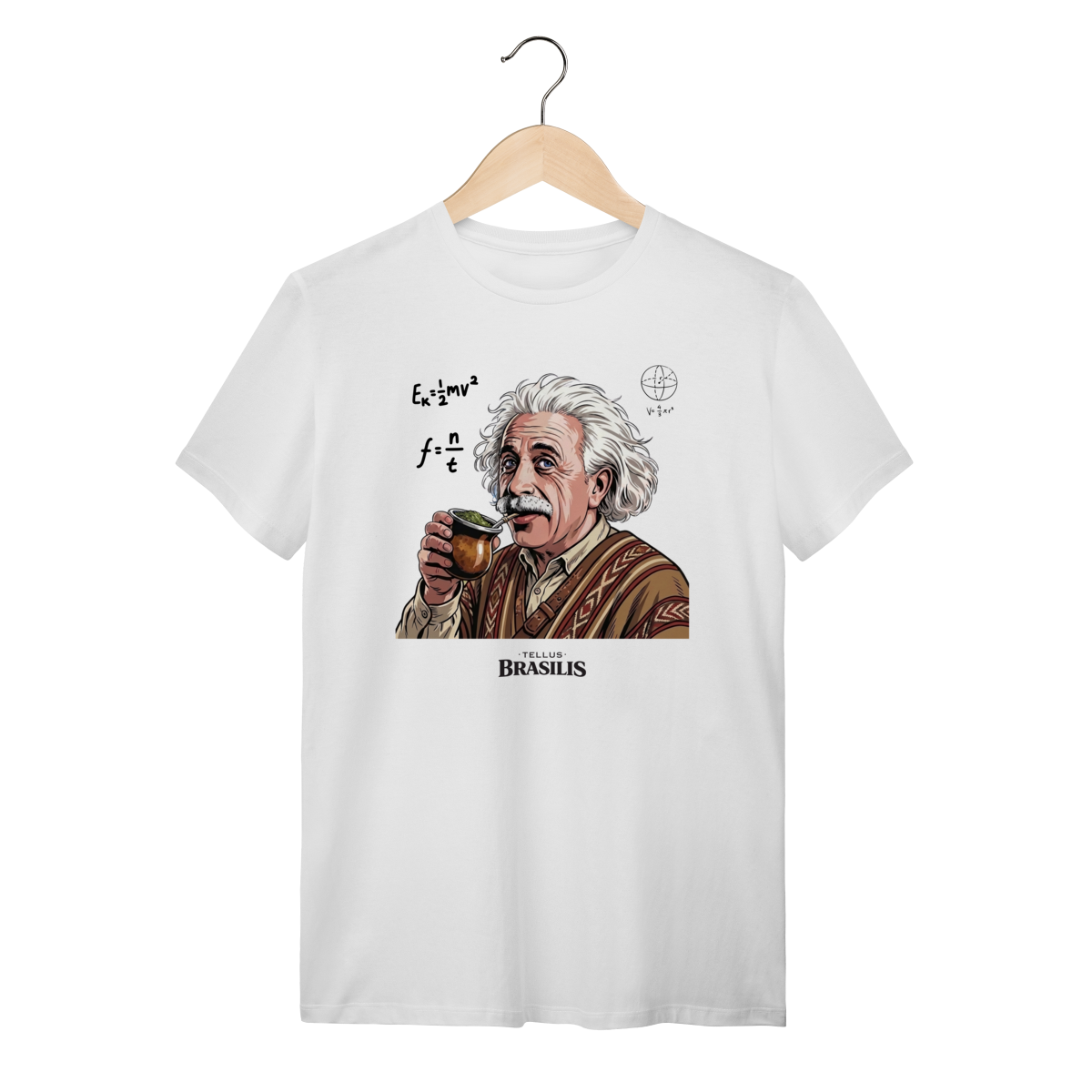 Nome do produto: Albert Einstein chimarreando - Sul