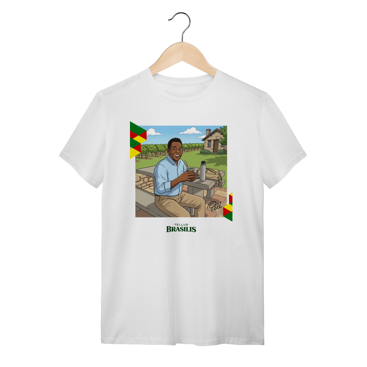 Nome do produto: Rei Pelé chimarreando - Sul