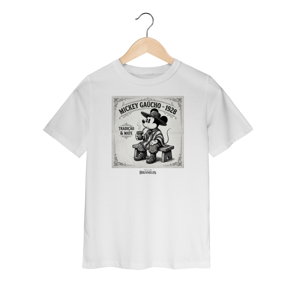 Nome do produto: Mickey 1928 Gaúcho - Sul (Infantil)
