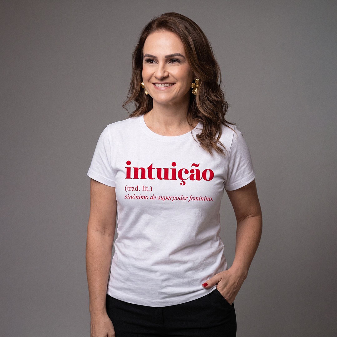 Babylook Feminina Intuição | Sinônimo de Superpoder Feminino