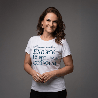 Nome do produto Babylook - Algumas Exigem Fôlego... Outras Coragem