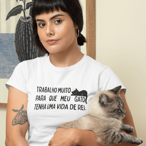 T-Shirt Classic Gato Rei