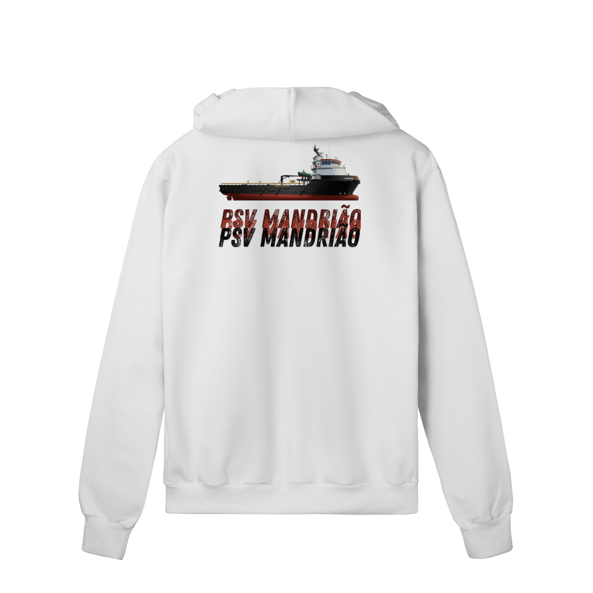 Nome do produto: Moletor com Ziper Mandrião