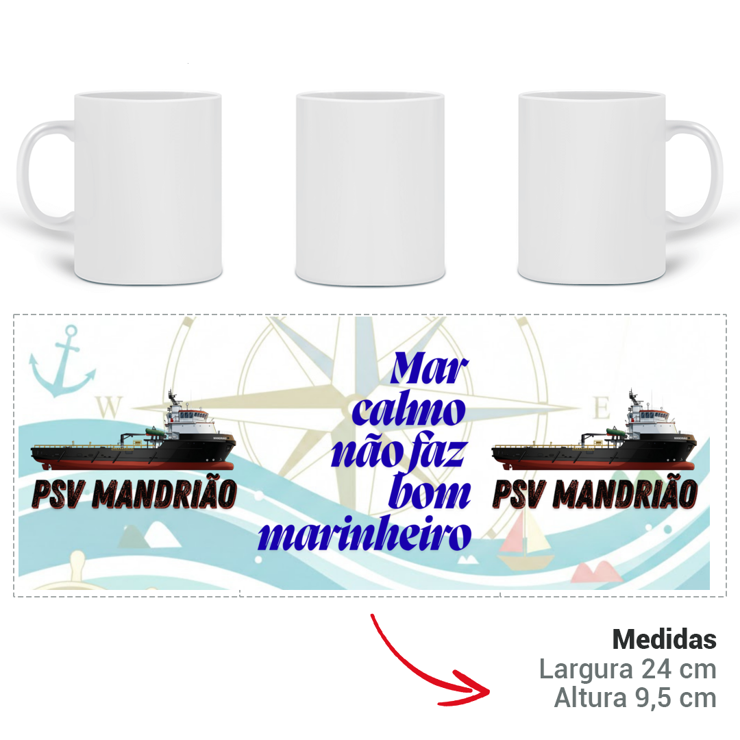 Nome do produto: Caneca Mandrião