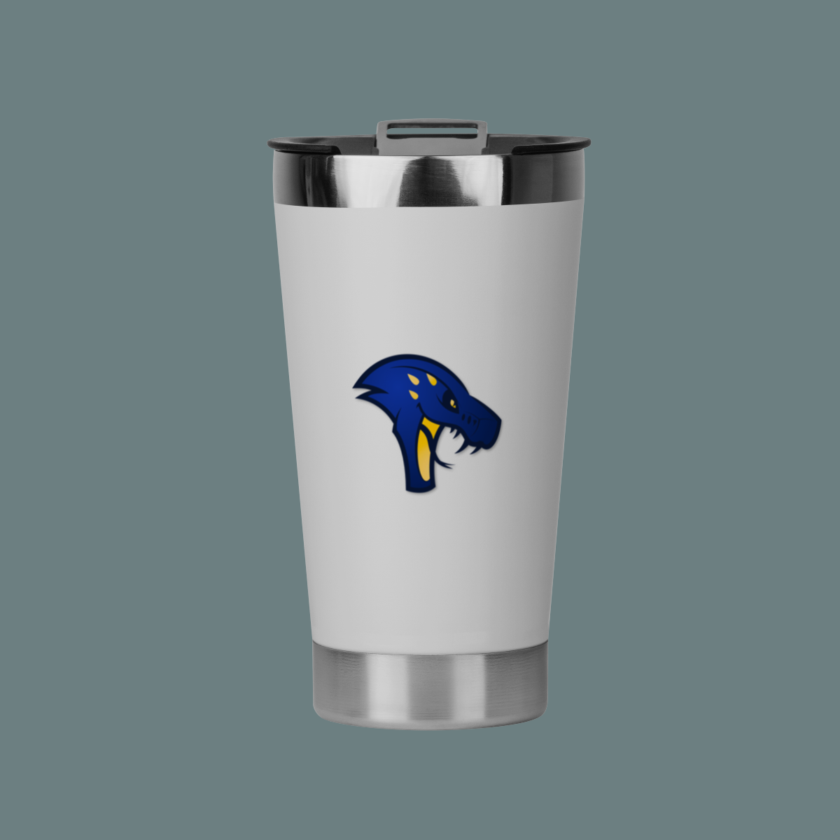 Nome do produto: Copo Térmico - Mascote Cobras