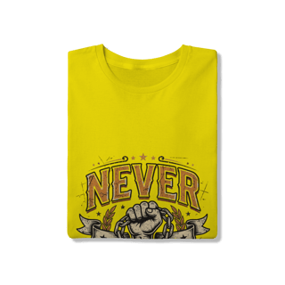 Nome do produto Camiseta Never Surrender Quality
