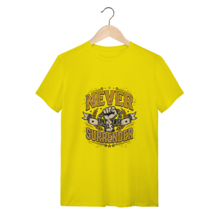 Nome do produto Camiseta Never Surrender Quality
