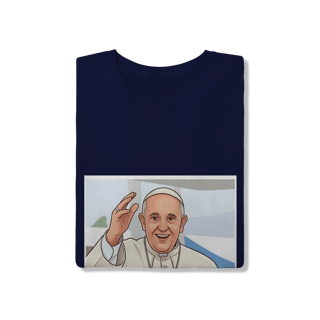 Nome do produto Camiseta Papa Francisco Quality