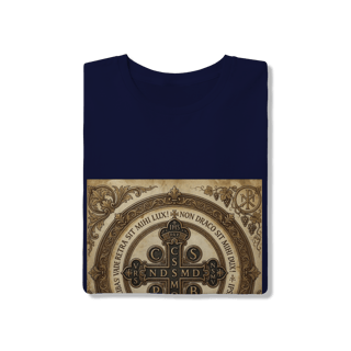 Nome do produto Camiseta Cruz de São Bento Quality