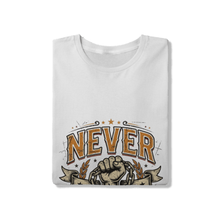 Nome do produto Camiseta Never Surrender Quality