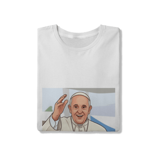 Nome do produto Camiseta Papa Francisco Quality