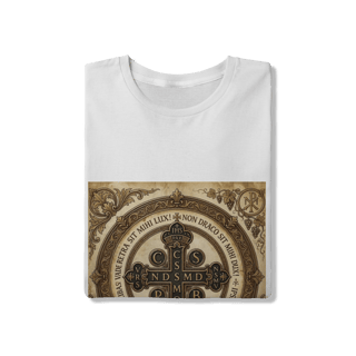 Nome do produto Camiseta Cruz de São Bento Quality
