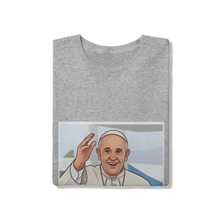 Nome do produto Camiseta Papa Francisco Quality