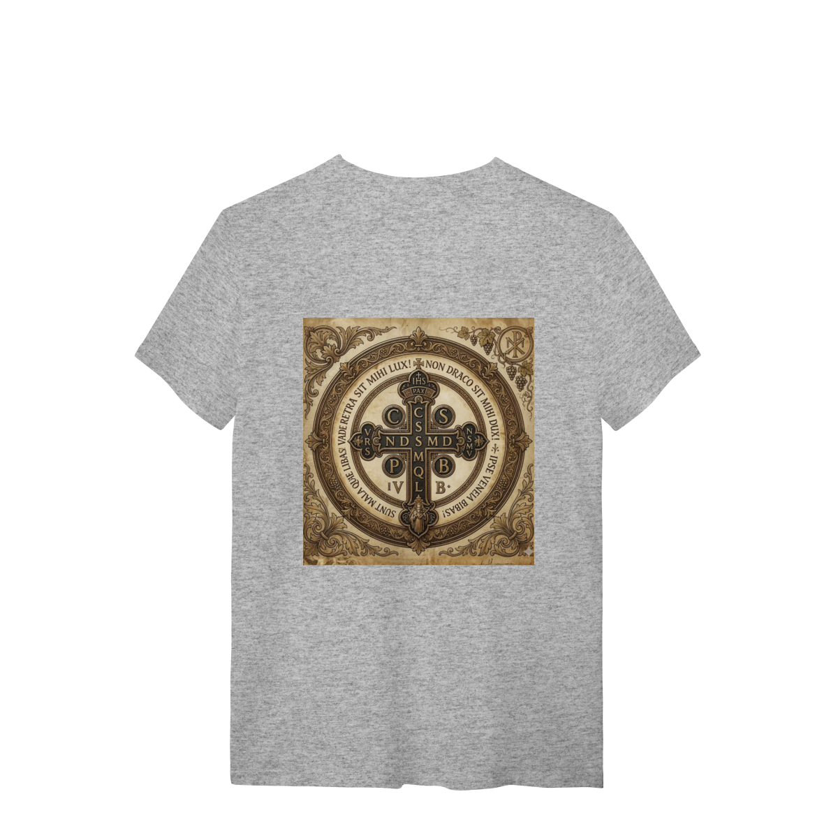 Camiseta Cruz de São Bento Quality
