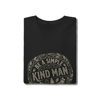Nome do produto Camiseta Be a Simple Kind Man Quality
