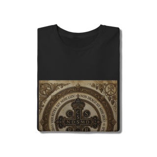 Nome do produto Camiseta Cruz de São Bento Quality
