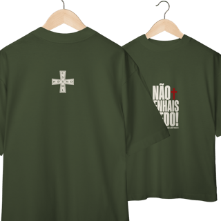 Nome do produto Shirt Não Tenhais Medo Oversized