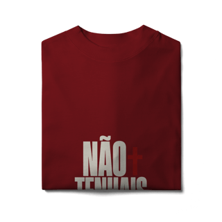 Nome do produto Shirt Não Tenhais Medo Oversized