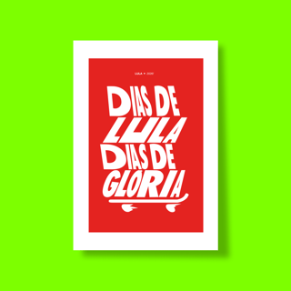 Nome do produto Dias de Lula  / poster