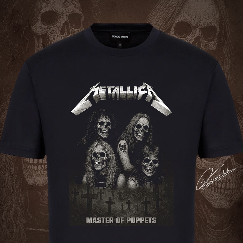 Nome do produto: Metallica - Skull Band 1986