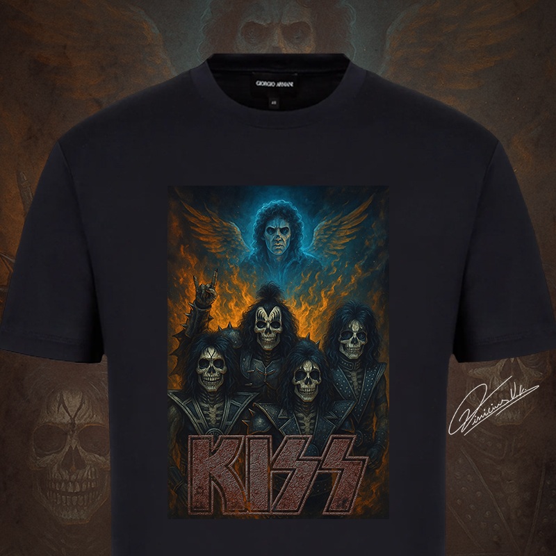 Nome do produto: Kiss Tribute Skulls