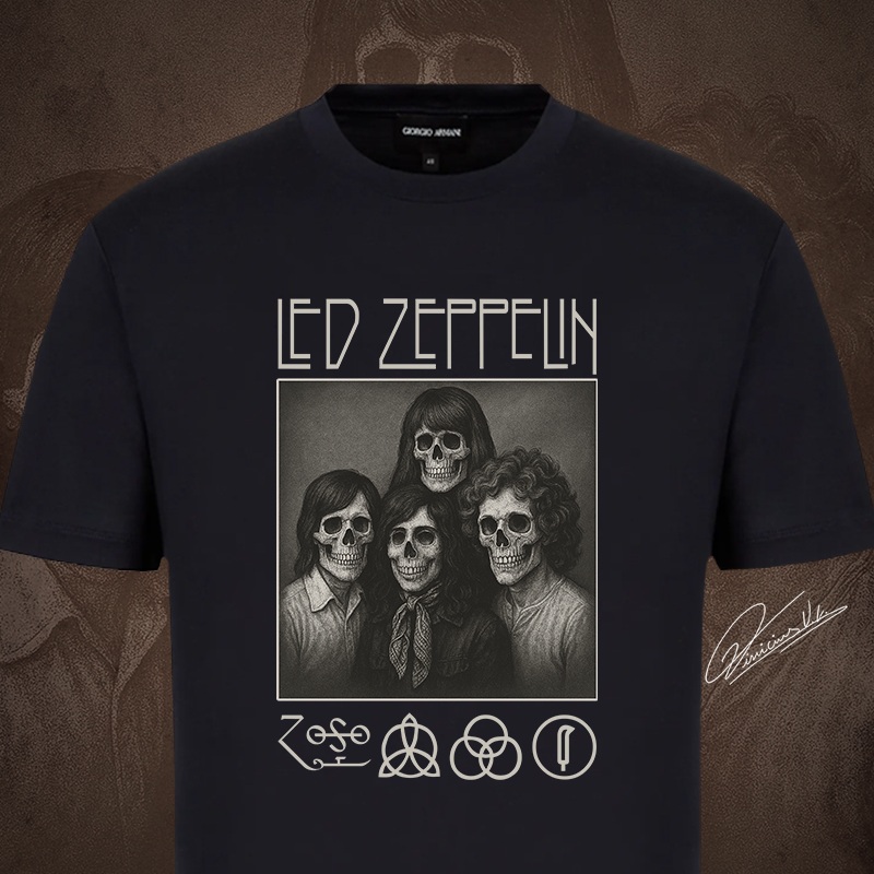 Nome do produto: Led Zeppelin Skulls – Lendas Eternas