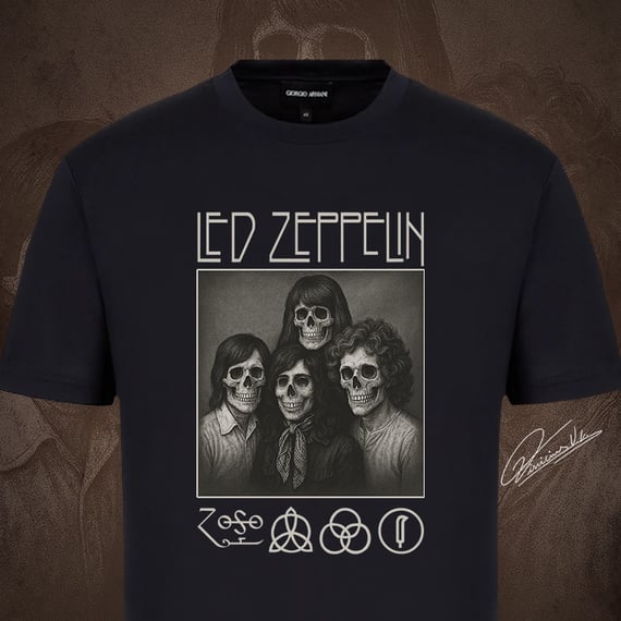 Led Zeppelin Skulls – Lendas Eternas