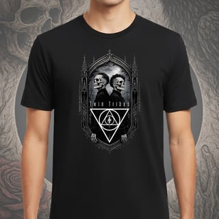 Nome do produto Twin Tribes – Skull Coat of Arms