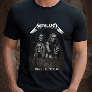 Nome do produto Metallica - Skull Band 1986