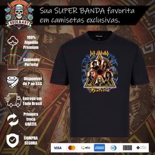 Nome do produto Hysteria Hard Rock Skulls