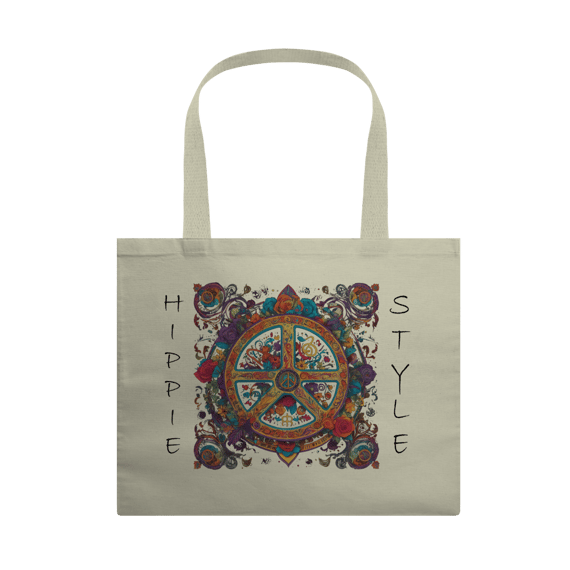 Ecobag: Hippie Style – Liberdade em Cada Traço