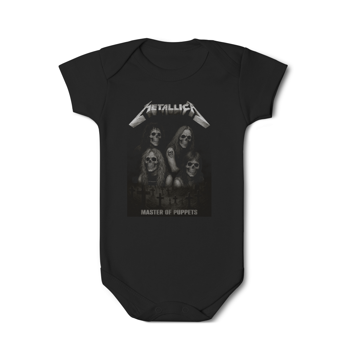 Nome do produto: Metallica - Skull Band 1986