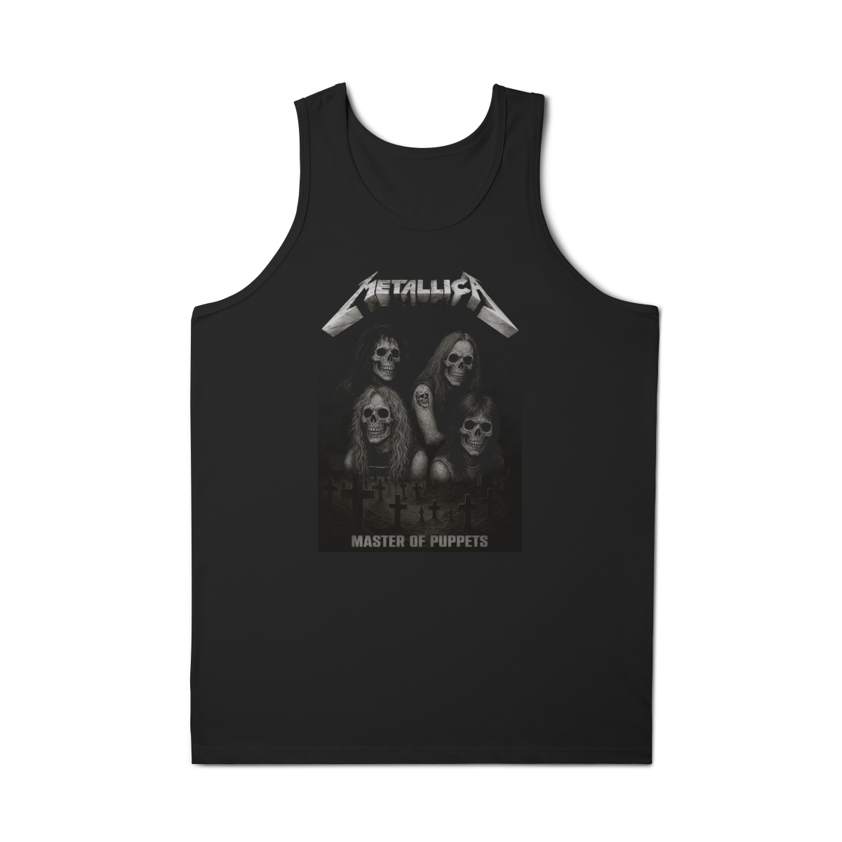 Nome do produto: Metallica - Skull Band 1986