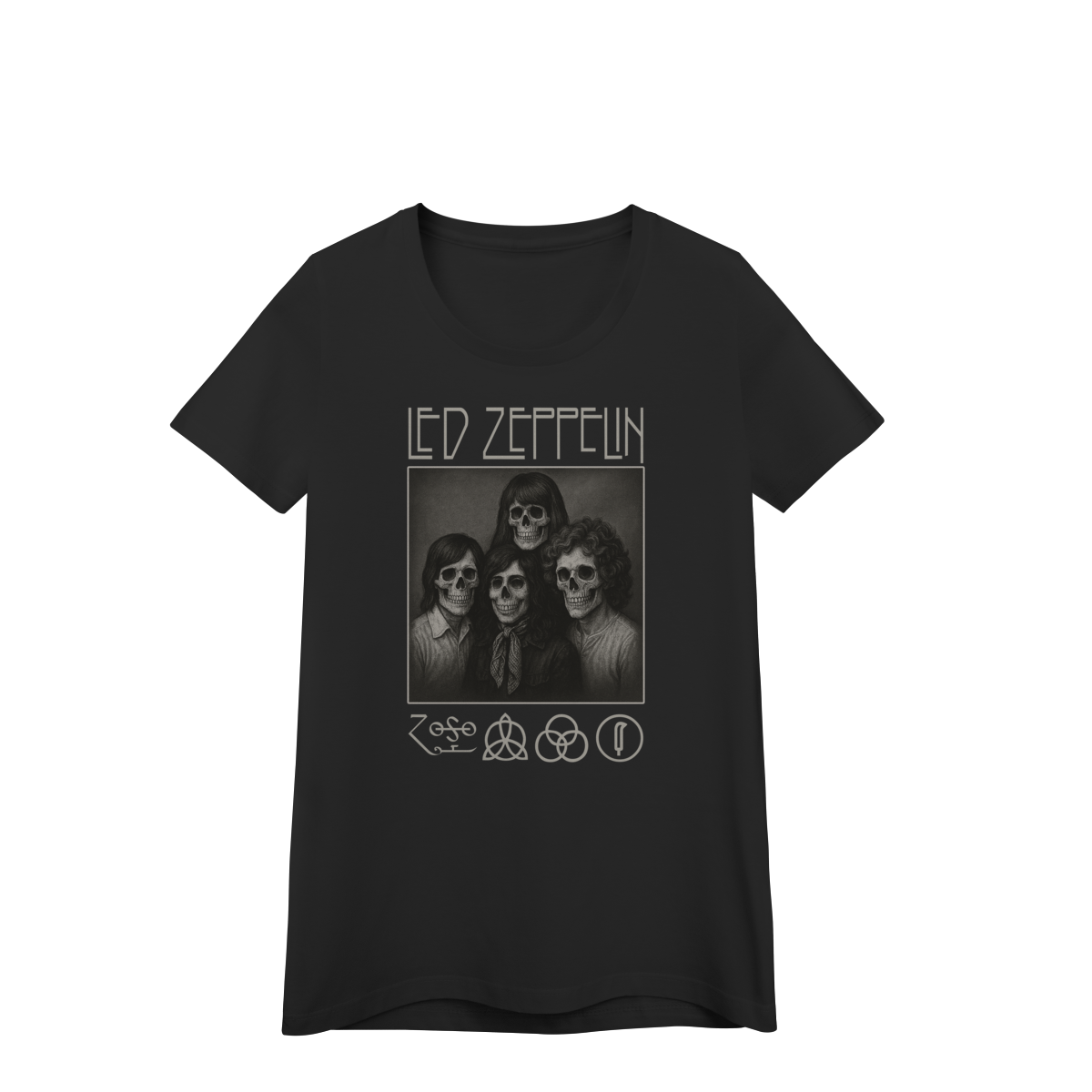 Nome do produto: Led Zeppelin Skulls – Lendas Eternas