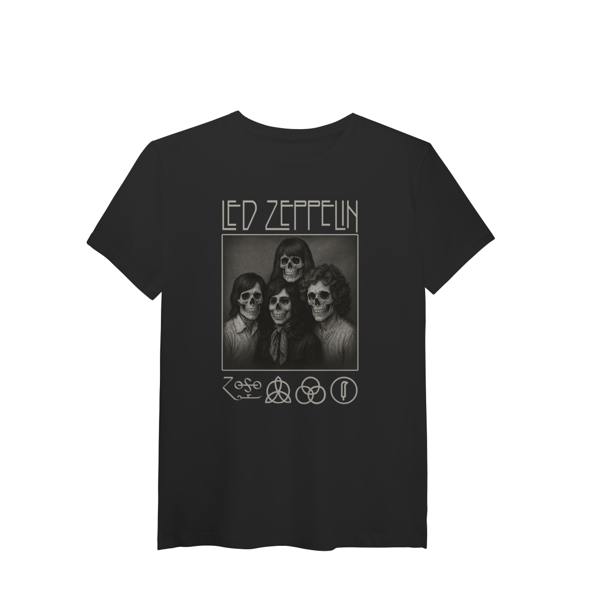 Nome do produto: Led Zeppelin Skulls – Lendas Eternas