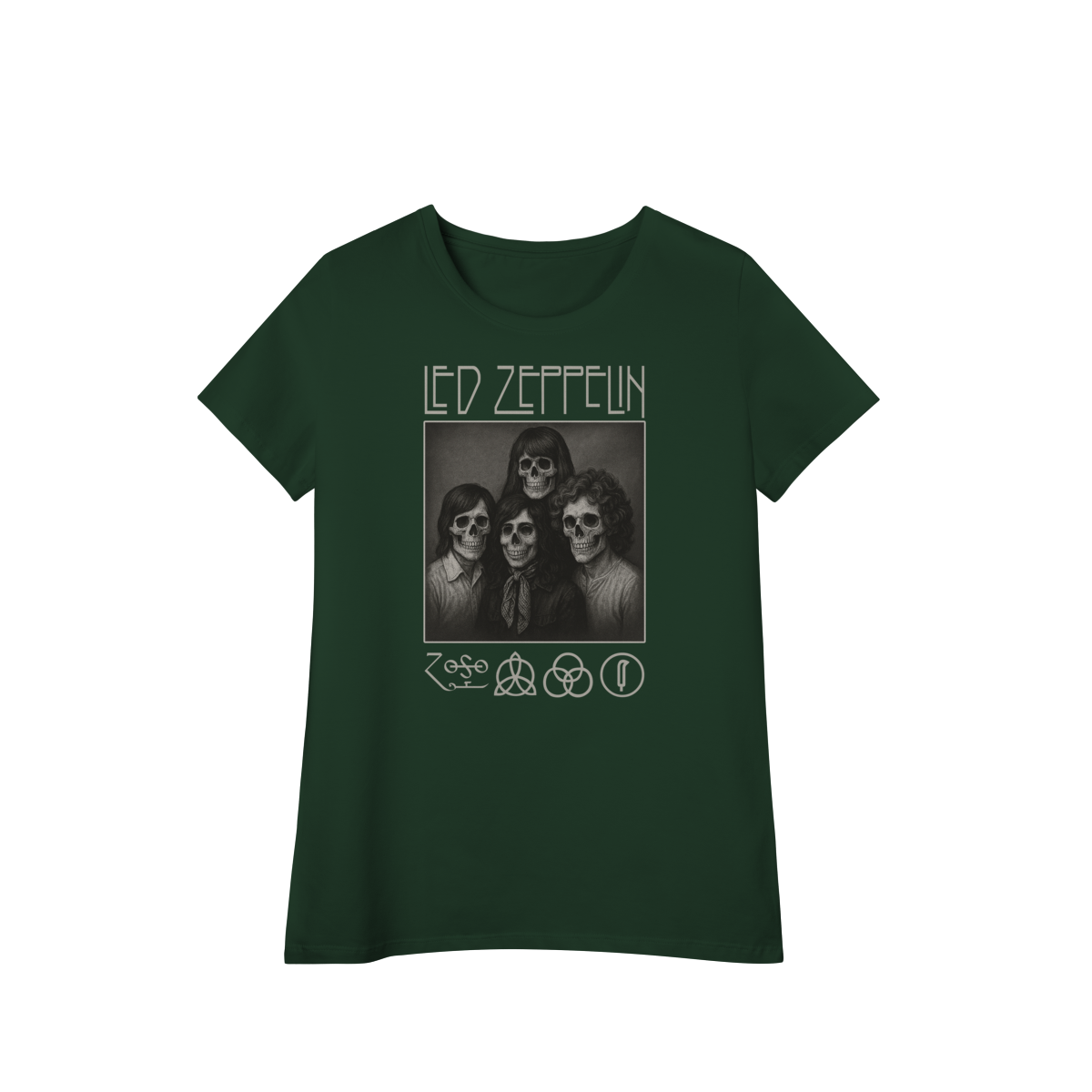 Nome do produto: Led Zeppelin Skulls – Lendas Eternas