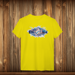 Nome do produto T-Shirt Quality - EMUNAH - NUVEM