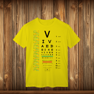 Nome do produto T-Shirt Classic - TESTE SUA VISÃO