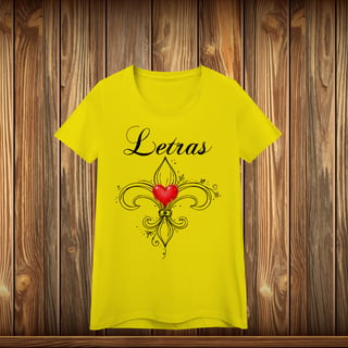 Nome do produto Baby Long Quality - LETRAS - LOVE