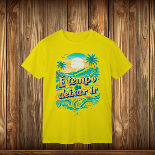 Nome do produto T-Shirt Classic - TEMPO DE RELAXAR