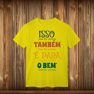 Nome do produto T-Shirt Classic - GZL - FRASE