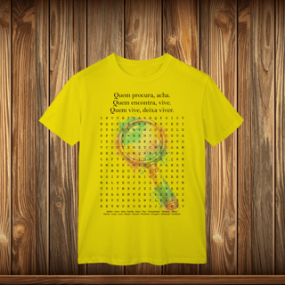 Nome do produto T-Shirt Classic - QUEM PROCURA ACHA