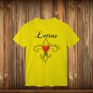 Nome do produto T-Shirt Classic - LETRAS - LOVE