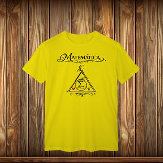Nome do produto T-Shirt Classic - MATEMÁTICA