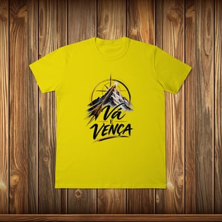 Nome do produto T-Shirt Classic - VÁ E VENÇA