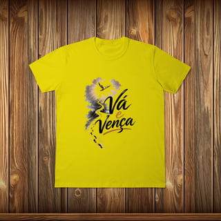 Nome do produto T-Shirt Classic - VÁ E VENÇA - Tema 3