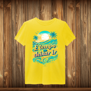 Nome do produto T-Shirt Estonada - TEMPO DE RELAXAR